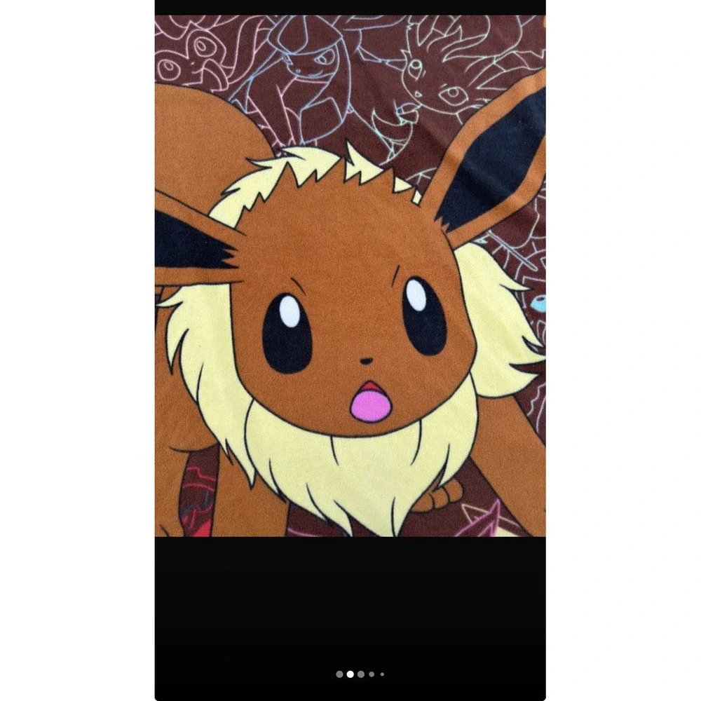 The Northwest Company Eevee Pokémon Throw Blanket 39x 50 Multicolor 2017